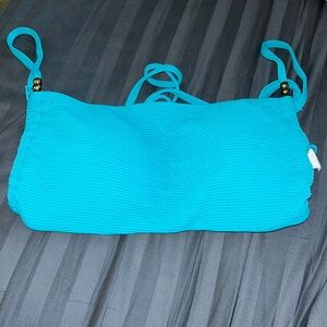 Aerie Bandeau bikini top Sz L